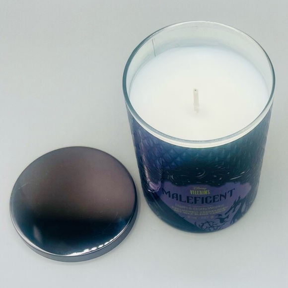 Bath & Body Works 2025 Disney Villains MALEFICENT Candle 8oz Single Wick NEW🖤 - Picture 4 of 8